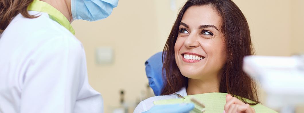 happy patient learning about Goodlettsville Smiles