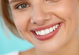 Woman with beautiful smile thanks to dental bonding in Goodlettsville 
