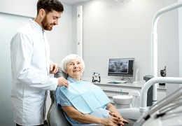 Woman having a dental checkup in Goodlettsville