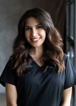 Registered dental hygienist Negin